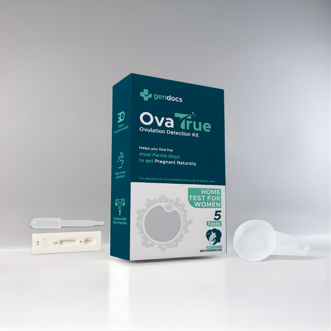OvaTrue- Ovulation Detection Kit for women planning natural pregnancy - Helps find Fertile days.