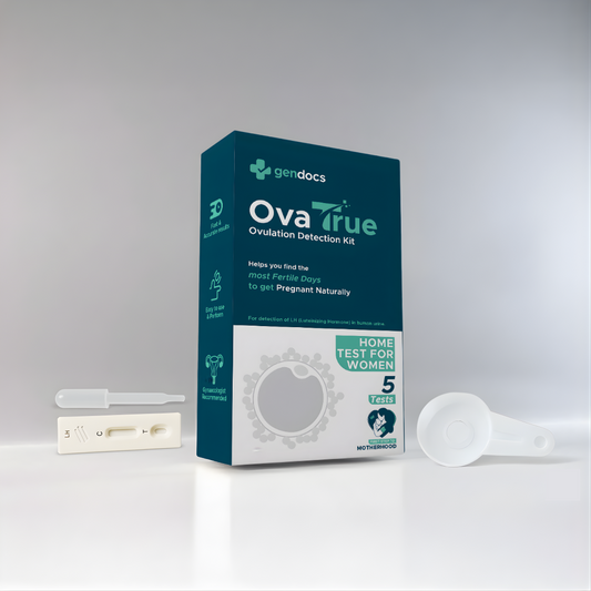 OvaTrue- Ovulation Detection Kit for women planning natural pregnancy - Helps find Fertile days.