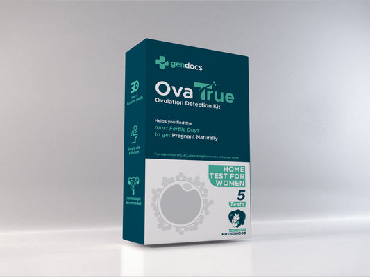 OvaTrue- Ovulation Detection Kit for women planning natural pregnancy - Helps find Fertile days.